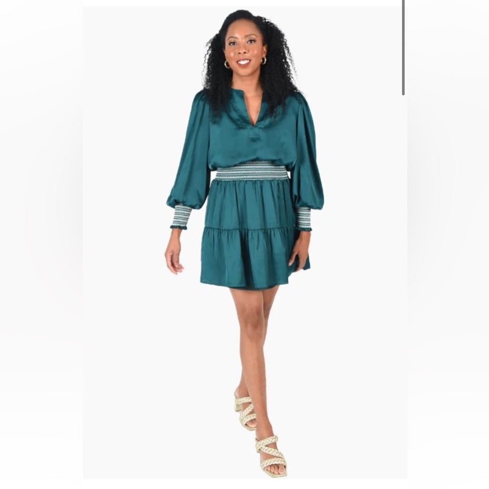 Emily McCarthy Emerald Penelope Dress